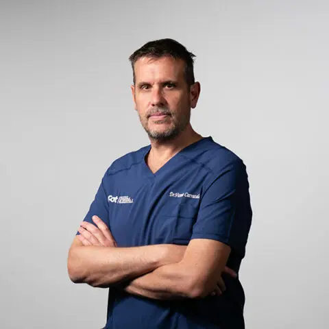 Dr. Vicente Carratalá, cirujano de mano y muñeca en INCOT Valencia